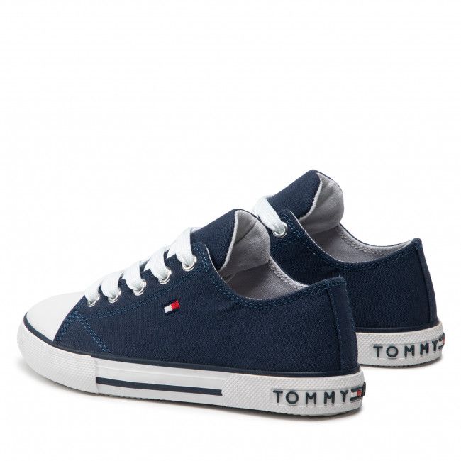 Scarpe da ginnastica Tommy Hilfiger - Low Cut Lace-Up Sneaker T3X4-32207-0890 M Blue 800