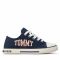 Scarpe da ginnastica TOMMY HILFIGER - Low Cut Lace-Up Sneaker T3X4-32208-1352 M Blue 800