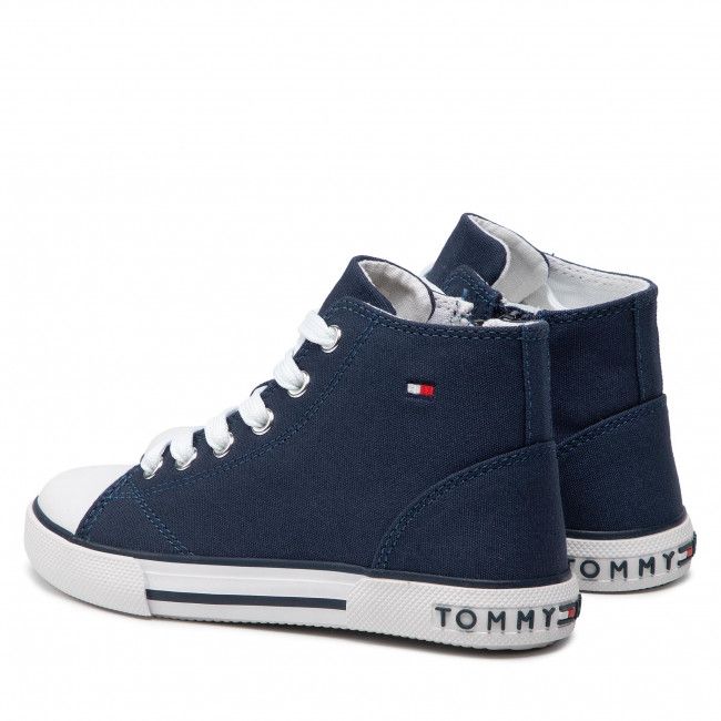 Scarpe da ginnastica TOMMY HILFIGER - High Top Lace-Up Sneaker T3X4-32209-0890 M Blue 800