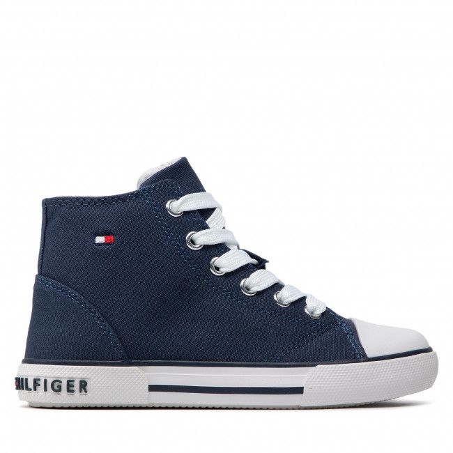 Scarpe da ginnastica TOMMY HILFIGER - High Top Lace-Up Sneaker T3X4-32209-0890 M Blue 800