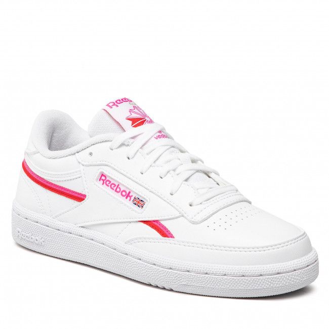 Scarpe Reebok - Club C 85 Vegan GZ3663 Ftwwht/Atopnk/Vecred