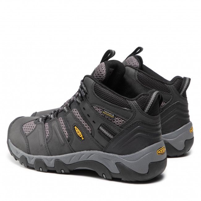 Scarpe da trekking Keen - Koven Mid Wp 1020210 Black/Steel Grey