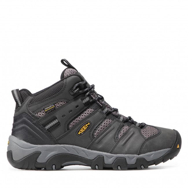 Scarpe da trekking Keen - Koven Mid Wp 1020210 Black/Steel Grey