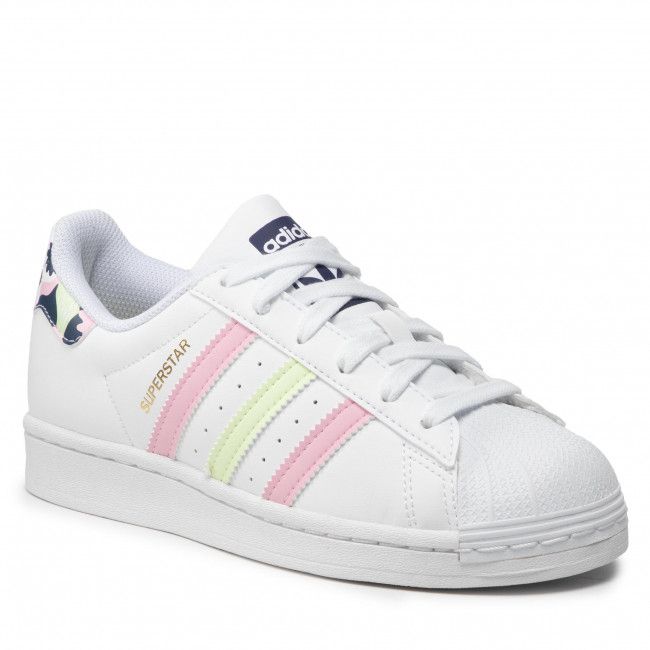 Scarpe adidas - Superstar J GY3330 Ftwwht/Almlim/Trupnk