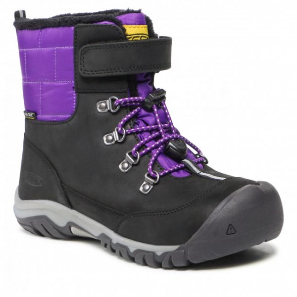Stivali da neve Keen - Greta Boot Wp 1025522 Black/Purple Stivali da neve Keen - Greta Boot Wp 1025522 Black/Purple