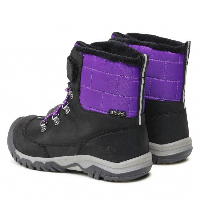 Stivali da neve Keen - Greta Boot Wp 1025522 Black/Purple