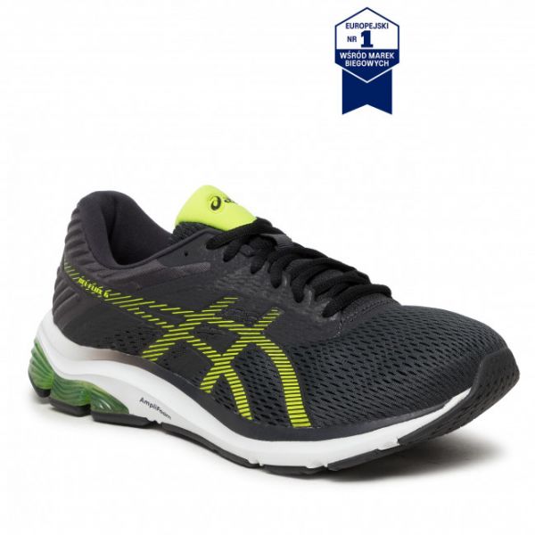 Scarpe ASICS - Gel-Flux 6 1011A856 Graphite Grey/Hazard Green 022 Scarpe ASICS - Gel-Flux 6 1011A856 Graphite Grey/Hazard Green 022