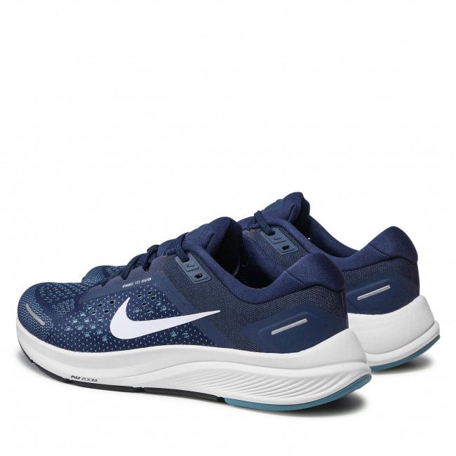 Scarpe Nike - Air Zoom Structure 23 CZ6720 402 Midnight Navy/White/Cerulean