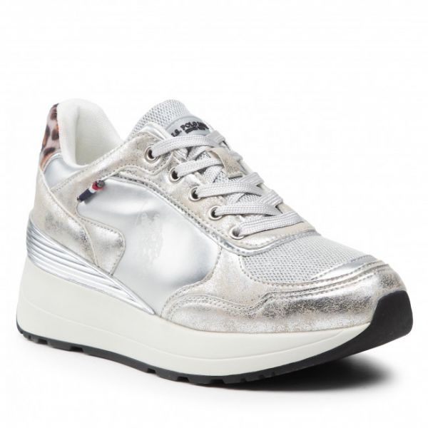Sneakers U.S. POLO ASSN. - Bloom001 BLOOM001W/ATY1 Sil Sneakers U.S. POLO ASSN. - Bloom001 BLOOM001W/ATY1 Sil