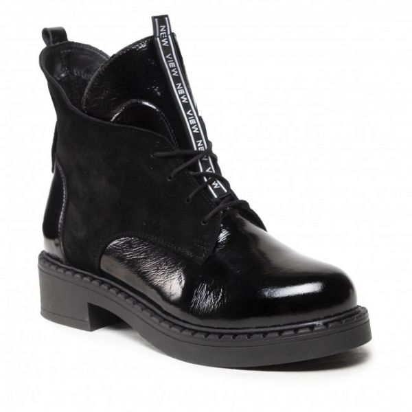 Tronchetti POLLONUS - 5-1362-003 Czarny Naplak/Welur