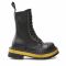 Scarponcini ALTERCORE - 353 Vegan Black/Yellow