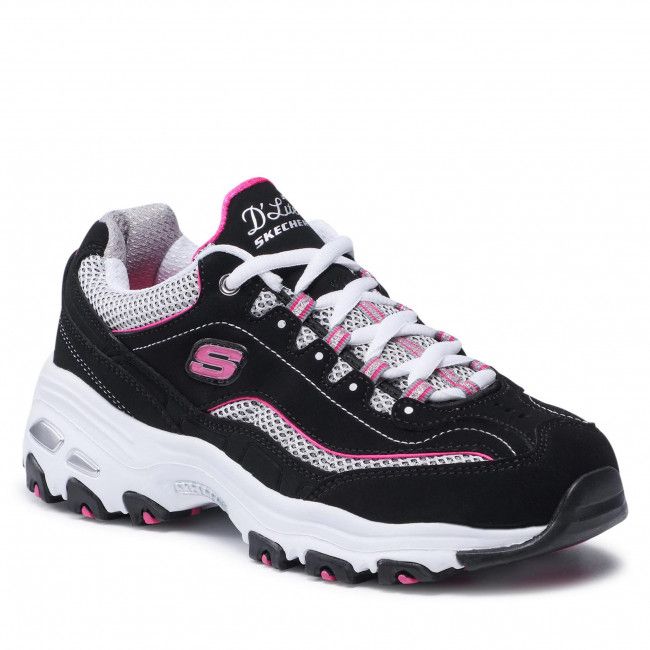 Sneakers SKECHERS - Life Saver 11860EW/BKWP Black/White/Pink