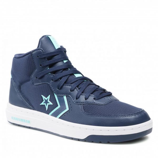 Sneakers CONVERSE - Rival Mid 171318C Midnight Navy/Electric Aqua Sneakers CONVERSE - Rival Mid 171318C Midnight Navy/Electric Aqua