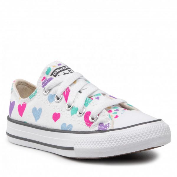 Scarpe da ginnastica Converse - Ctas Ox 671609C White/Natural Ivory/Storm Wind Scarpe da ginnastica Converse - Ctas Ox 671609C White/Natural Ivory/Storm Wind