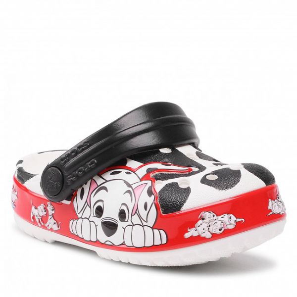 Ciabatte Crocs - Crocs Fl 101 Dalmatians Clog K 207193 White Ciabatte Crocs - Crocs Fl 101 Dalmatians Clog K 207193 White