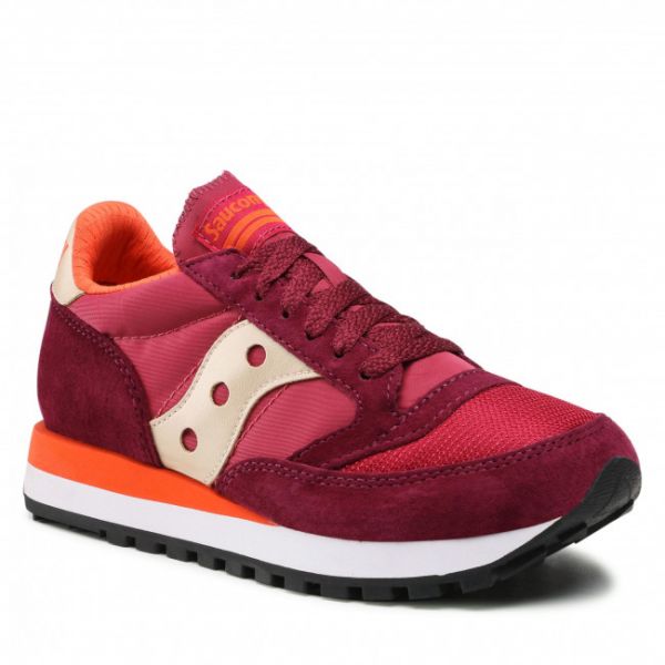Sneakers Saucony - Jazz 81 S60613-8 Berry/Orange Sneakers Saucony - Jazz 81 S60613-8 Berry/Orange