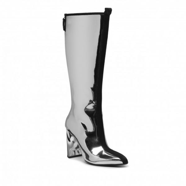 Stivali UNITED NUDE - Lucid Molten Hi 1058514113 Silver Stivali UNITED NUDE - Lucid Molten Hi 1058514113 Silver