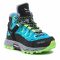 Scarpe da trekking Salewa - Jr Alp Trainer Mid Gtx GORE-TEX 8375 Blue Danube/Fluo Green