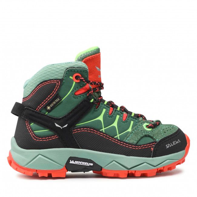 Scarpe da trekking Salewa - Jr Alp Trainer MId Gtx GORE-TEX 5960 Myrtle/Tender Shot