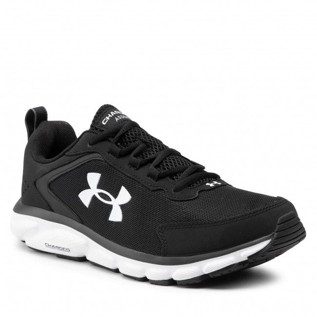 Scarpe UNDER ARMOUR - Ua Charged Assert 9 3024590-001 Blk/Wht