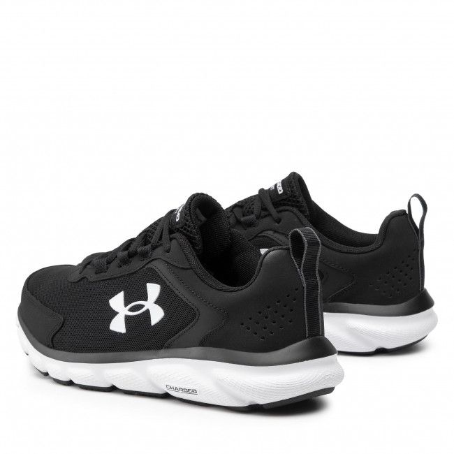 Scarpe UNDER ARMOUR - Ua Charged Assert 9 3024590-001 Blk/Wht