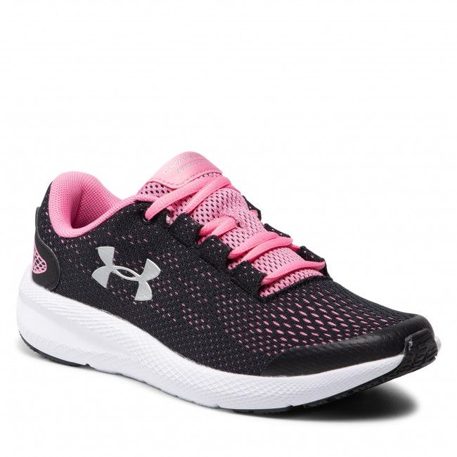 Scarpe UNDER ARMOUR - Ua Gs Charged Pursuit 2 3022860-002 Blk/Pnk/Noir/Rose