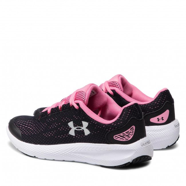 Scarpe UNDER ARMOUR - Ua Gs Charged Pursuit 2 3022860-002 Blk/Pnk/Noir/Rose