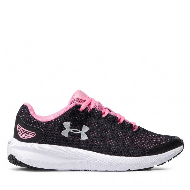 Scarpe UNDER ARMOUR - Ua Gs Charged Pursuit 2 3022860-002 Blk/Pnk/Noir/Rose