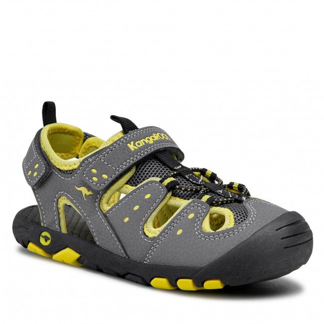 Sandali KangaRoos - K-Trek 18731 000 2090 Steel Grey/Neon Yellow