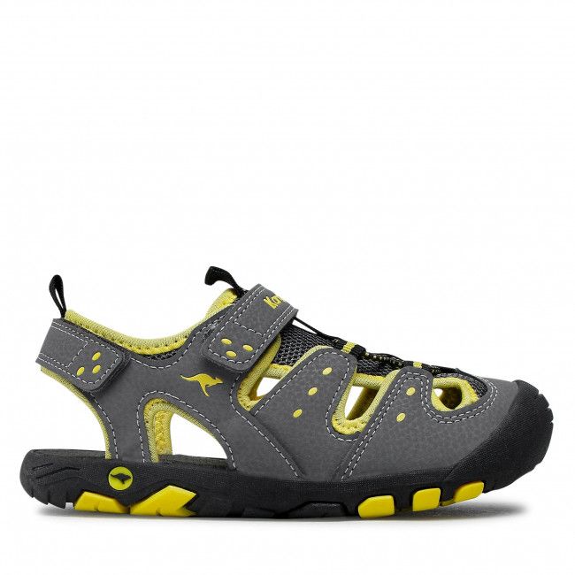 Sandali KangaRoos - K-Trek 18731 000 2090 Steel Grey/Neon Yellow