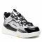 Sneakers Bartek - 17172001 Srebrny/Czarny