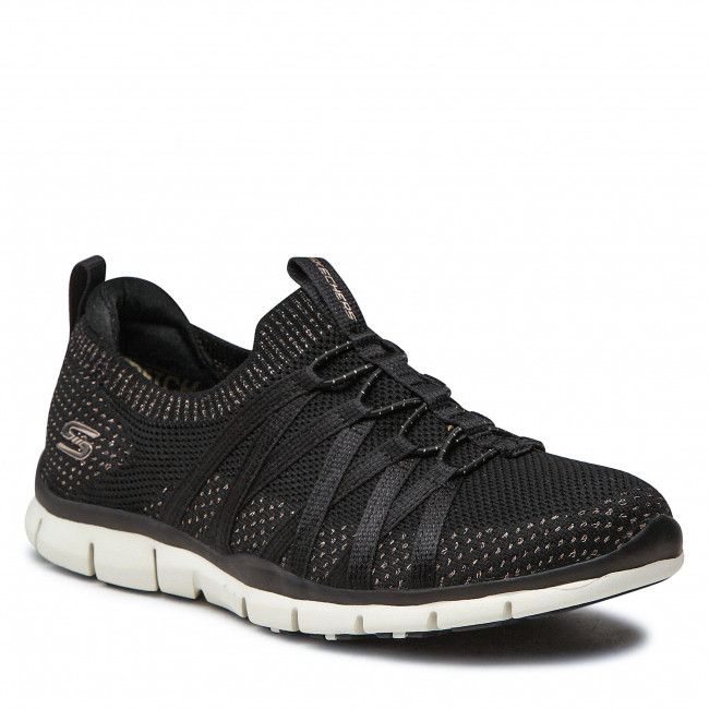 Sneakers SKECHERS - Sapphire 104157/BKRG Black/Rose Gold