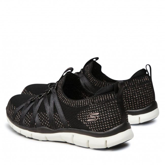 Sneakers SKECHERS - Sapphire 104157/BKRG Black/Rose Gold