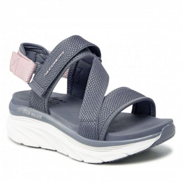 Sandali SKECHERS - Kind Mind 119302/GYPR Gray/Purple