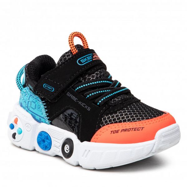 Sneakers SKECHERS - Lil Gametronix 402262N/BKMT Black/Multi Sneakers SKECHERS - Lil Gametronix 402262N/BKMT Black/Multi