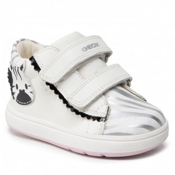 Sneakers Geox - B Biglia G. B B254CB 00085 C0007 White/SIlver Sneakers Geox - B Biglia G. B B254CB 00085 C0007 White/SIlver