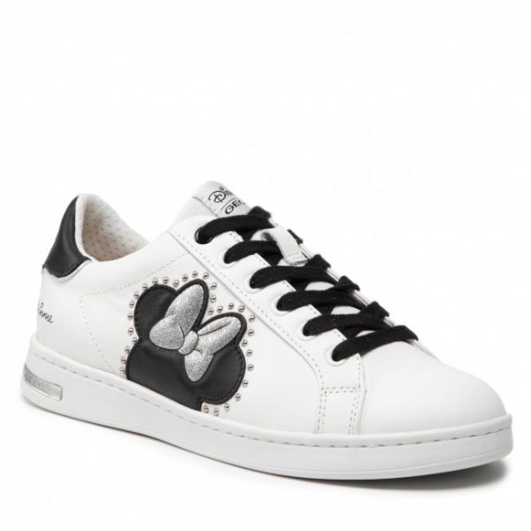 Sneakers GEOX - D Jaysen F D251BF 00085 C0404 White/Black Sneakers GEOX - D Jaysen F D251BF 00085 C0404 White/Black