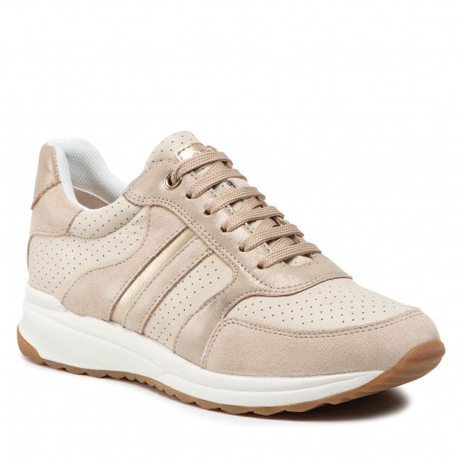 Sneakers GEOX - D Airell A D252SA 0CL22 C5AH6 Beige/Lt Taupe