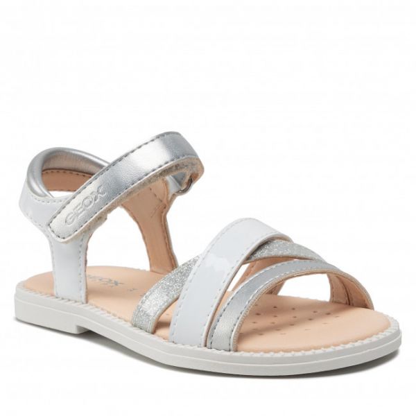 Sandali GEOX - J S.Karly G. D J5235D 002BJ C1000 M White