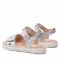 Sandali Geox - J S.Haiti G.A J028ZA 007NF C0007 S White/Silver