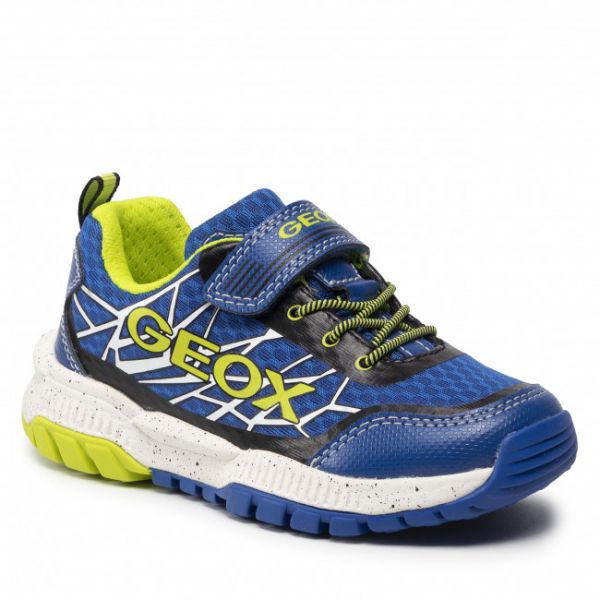 Sneakers Geox - J Tuono B. B J15AXB 014CE C4344 M Royal/Lime Sneakers Geox - J Tuono B. B J15AXB 014CE C4344 M Royal/Lime