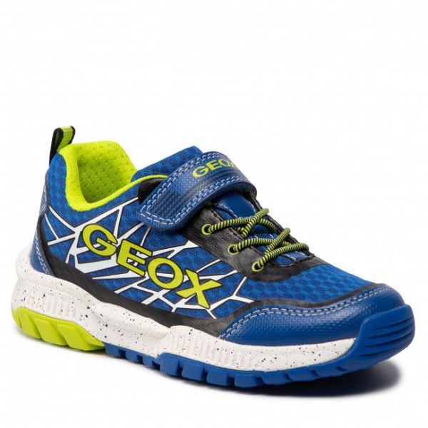 Sneakers Geox - J Tuono B. B J15AXB 014CE C4344 S Royal/Lime Sneakers Geox - J Tuono B. B J15AXB 014CE C4344 S Royal/Lime