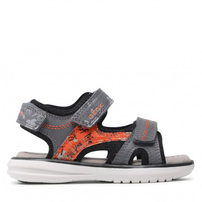 Sandali Geox - J S.Maratea B.D J15DRD 01504 C0036 M Grey/orange