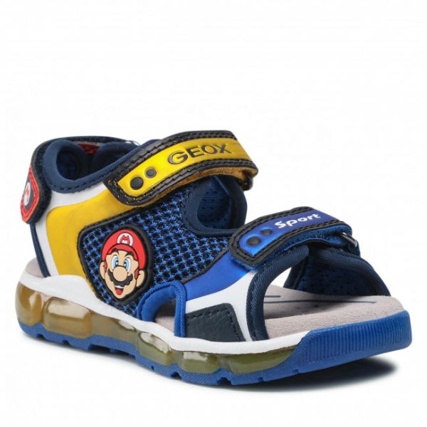 Sandali GEOX - J S.Android B. A J250QA 014CE C0335 M Royal/Yellow Sandali GEOX - J S.Android B. A J250QA 014CE C0335 M Royal/Yellow