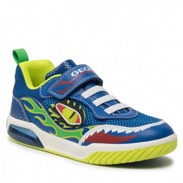 Sneakers Geox - J Inek B. A J259CA 014BU C4344 D Roytal/Lime Sneakers Geox - J Inek B. A J259CA 014BU C4344 D Roytal/Lime