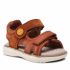 Sandali GEOX - J S.Maratea B.B J25DRB 04622 C6F2G M Brown/Dk Yellow