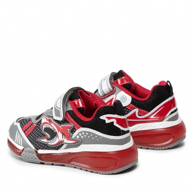 Sneakers Geox - J Bayonyc B. A J25FEA 014BU C0051 M Grey/Red