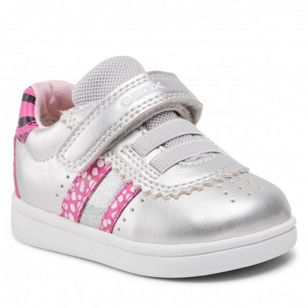 Sneakers Geox - B Djrock G. C B251WC 000NF C1024 M Lt Grey/Fuchsia Sneakers Geox - B Djrock G. C B251WC 000NF C1024 M Lt Grey/Fuchsia