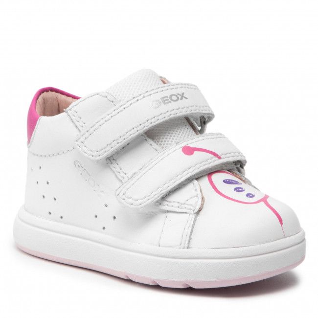 Sneakers Geox - B Biglia G. C B044CC 08554 C0563 White/Fuchsia