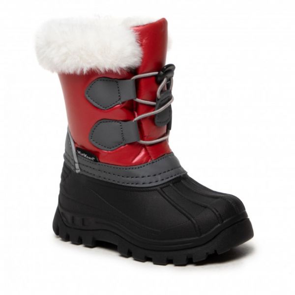 Stivali da neve KICKERS - Sealsnow 653265-10 M Red/Black 41 Stivali da neve KICKERS - Sealsnow 653265-10 M Red/Black 41